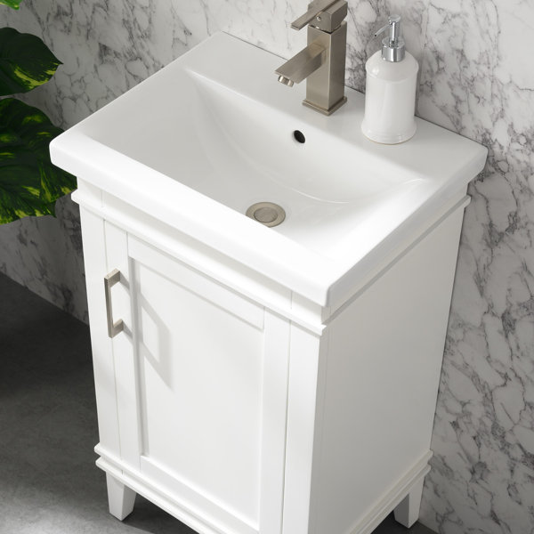 16 Inch Depth Bathroom Vanity Rispa